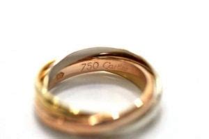 cartier ring trinity fake